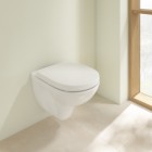 Villeroy&Boch O.Novo combi-Pack miska WC wisząca z deską wolnoopadającą Weiss Alpin 5688H101