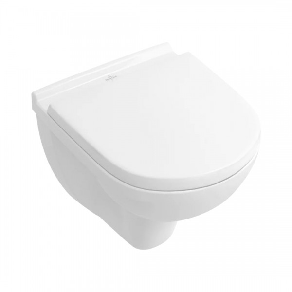 Villeroy&Boch O.Novo combi-Pack miska WC wisząca z deską wolnoopadającą Weiss Alpin 5688H101