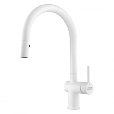 Franke Active J pull down bateria kuchenna biały mat 115.0653.405