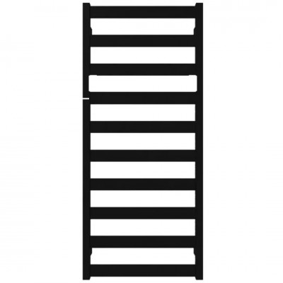 Terma Vivo grzejnik łazienkowy 115x50 cm czarny mat WGVOV115050K9M5ZS