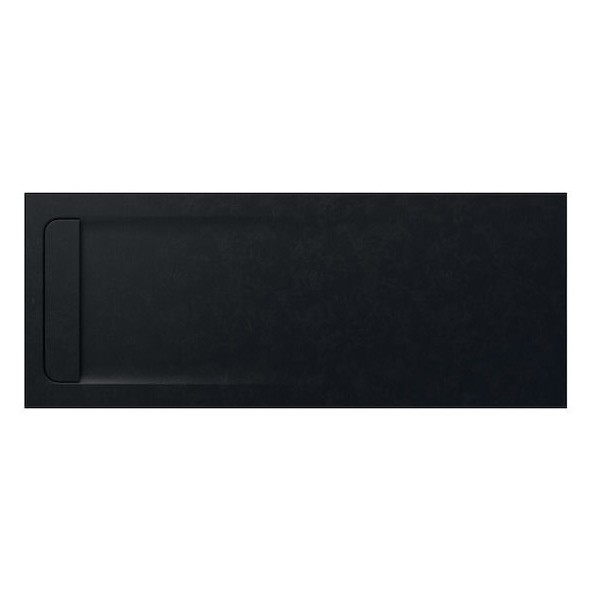Roca Aquos brodzik prostokątny kompozytowy 80x180 cm czarny AP60170832001400