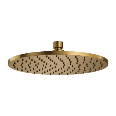Omnires Slimline deszczownica okrągła 25 cm złoty szczotkowany WG125CGLB