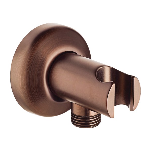OUTLET Omnires Art Deco przyłącze kątowe z uchwytem retro miedź antyczna 8869ORB