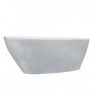 Besco Goya Glam wanna wolnostojąca 142x62 cm srebrna