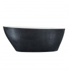 Besco Goya Glam wanna wolnostojąca 142x62 cm grafitowa