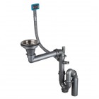 Oltens Stalvask zlewozmywak stalowy 1-komorowy 44x44 cm stal polerowana 71100100