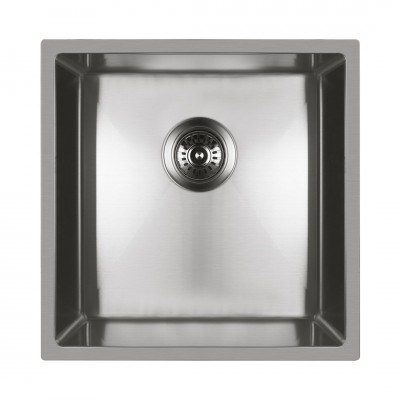 Oltens Stalvask zlewozmywak stalowy 1-komorowy 44x44 cm stal polerowana 71100100