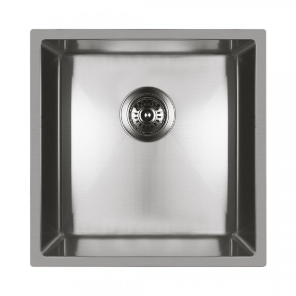 Oltens Stalvask zlewozmywak stalowy 1-komorowy 44x44 cm stal polerowana 71100100