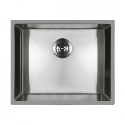 Oltens Stalvask zlewozmywak stalowy 1-komorowy 54x44 cm stal polerowana 71101100