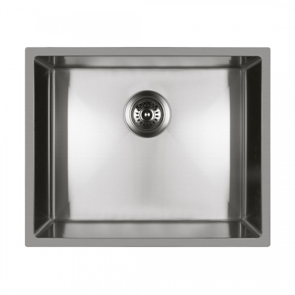 Oltens Stalvask zlewozmywak stalowy 1-komorowy 54x44 cm stal polerowana 71101100