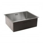 Oltens Stalvask zlewozmywak stalowy 1-komorowy 54x44 cm stal polerowana 71101100