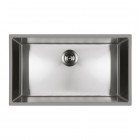 Oltens Stalvask zlewozmywak stalowy 1-komorowy 76x44 cm stal polerowana 71102100