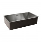 Oltens Stalvask zlewozmywak stalowy 1-komorowy 76x44 cm stal polerowana 71102100