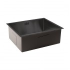 Oltens Stalvask zlewozmywak stalowy 1-komorowy 54x44 cm czarny 71101300