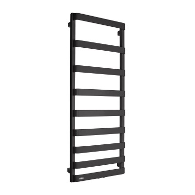 Oltens Varme grzejnik łazienkowy 129,5x50 cm czarny mat 55002300