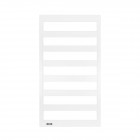 Oltens Benk grzejnik łazienkowy 91x50 cm biały połysk 55004000