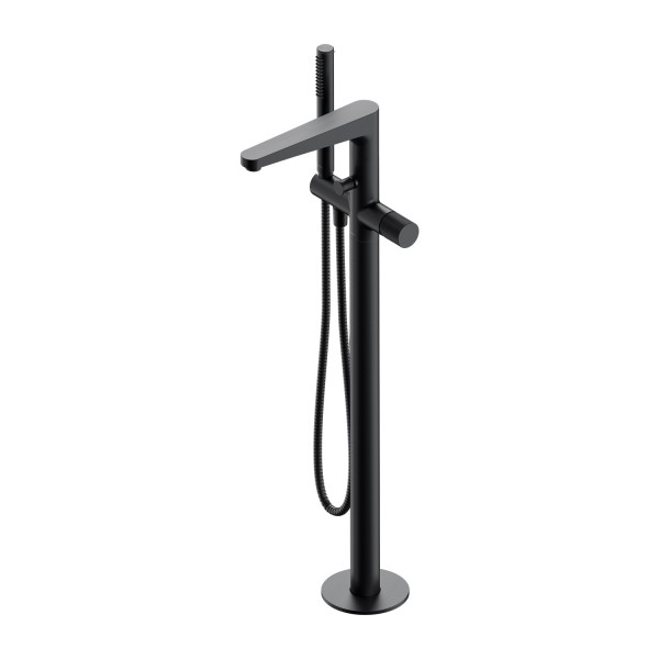 OUTLET Omnires Contour bateria wannowa wolnostojąca antracyt CT8033AT