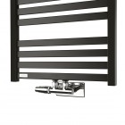 Oltens Varmare zestaw maskujący zaworów grzejnikowych chrom 55903100