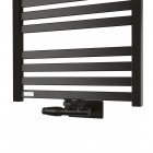 Oltens Varmare zestaw maskujący zaworów grzejnikowych czarny mat 55903300