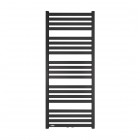 Oltens Vanlig grzejnik łazienkowy 121x50 cm czarny mat 55008300