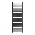 Oltens Vanlig grzejnik łazienkowy 146x50 cm czarny mat 55009300