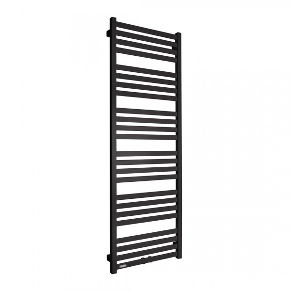 Oltens Vanlig grzejnik łazienkowy 146x50 cm czarny mat 55009300