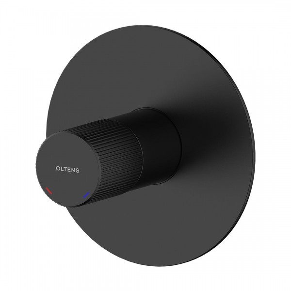 Oltens Hamnes bateria prysznicowa podtynkowa czarny mat 33105300