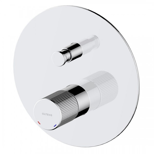 Oltens Hamnes bateria wannowo-prysznicowa podtynkowa chrom 34106100