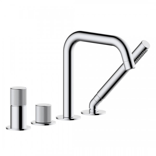 Oltens Hamnes bateria wannowa 4-otworowa chrom 34202100