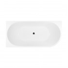 Oltens Delva wanna wolnostojąca narożna 170x80 cm akrylowa lewa biała 11000000