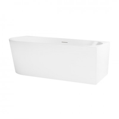 Oltens Delva wanna wolnostojąca narożna 170x80 cm akrylowa prawa biała 11001000