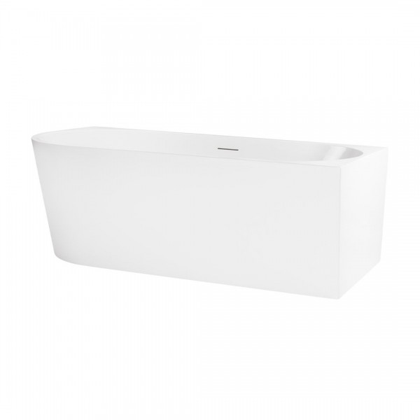 Oltens Delva wanna wolnostojąca narożna 170x80 cm akrylowa prawa biała 11001000