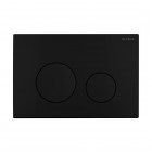 Oltens Triberg Lule 5w1 stelaż podtynkowy z przyciskiem spłukującym czarny mat 58301300