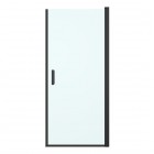 Oltens Rinnan drzwi prysznicowe 80 cm czarny mat/szkło przezroczyste 21207300