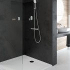 Oltens Superior brodzik kwadratowy 90x90 cm akrylowy biały 17001000