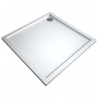 Oltens Superior brodzik kwadratowy 80x80 cm akrylowy biały 17002000