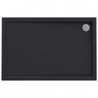 Oltens Superior brodzik prostokątny 140x90 cm akrylowy czarny mat 15007300