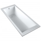 Oltens Langfoss wanna prostokątna 140x70 cm akrylowa biała 10001000