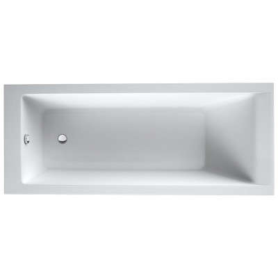 Oltens Langfoss wanna prostokątna 140x70 cm akrylowa biała 10001000