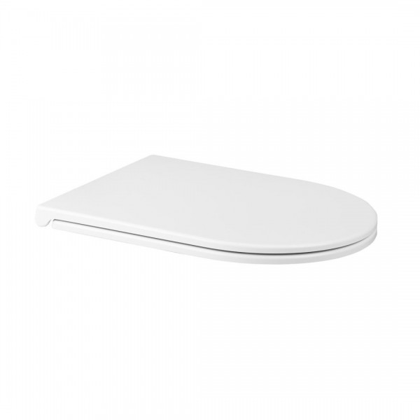 Oltens Hamnes deska sedesowa twarda wolnoopadająca Ovan Slim biała 45100000