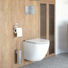 Oltens Hamnes miska WC wisząca PureRim z deską wolnoopadającą Ovan Slim 42018000