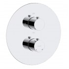 Oltens Kalta zestaw prysznicowy podtynkowy termostatyczny deszczownica 30 cm chrom 36608100