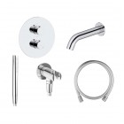 Oltens Katla zestaw wannowo-prysznicowy podtynkowy termosatyczny chrom 36610100