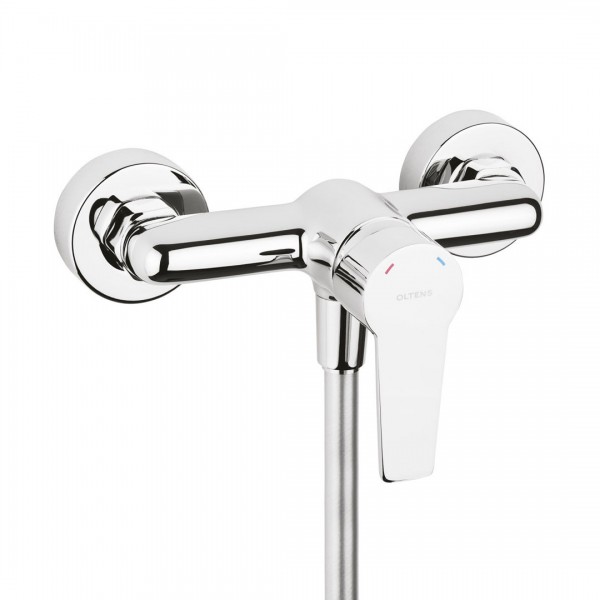 Oltens Jog bateria prysznicowa ścienna chrom 33003100