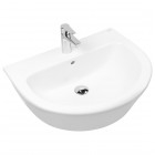 Oltens Jog umywalka wisząca 61x49 cm z powłoką SmartClean biała 41501000