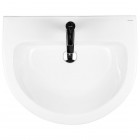 Oltens Jog umywalka wisząca 61x49 cm z powłoką SmartClean biała 41501000