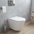 Oltens Jog miska WC wisząca PureRim biała 42001000