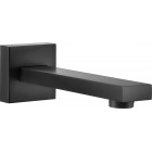Deante Cascada Nero Wylewka ścienna wannowa