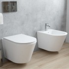 Oltens Jog bidet wiszący z powłoką SmartClean biały 46501000