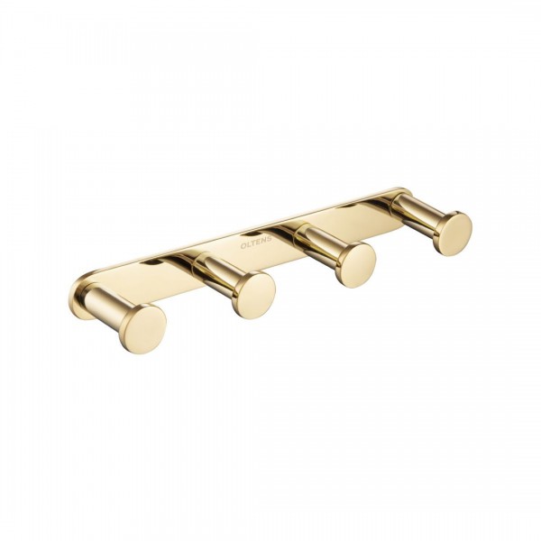 Oltens Vernal haczyk na ręcznik poczwórny złoty połysk 80005800